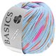 Lana Grossa COTTON PLUS | 203-Hellblau/Pink/Orange/Hellbraun