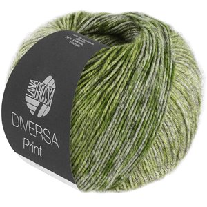 DIVERSA PRINT - von Lana Grossa | 107-Oliv/Grün/Gelbgrün/Waldgrün/Graugrün