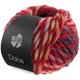 Lana Grossa DOLCE | 03-Weinrot/Hellrot/Graurot/Anthrazit