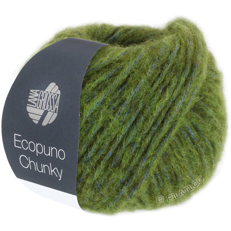 Lana Grossa ECOPUNO Chunky | 121-Dunkeloliv
