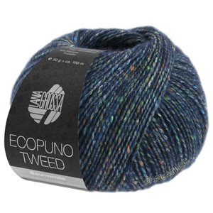 ECOPUNO Tweed - von Lana Grossa | 301-Dunkelblau meliert