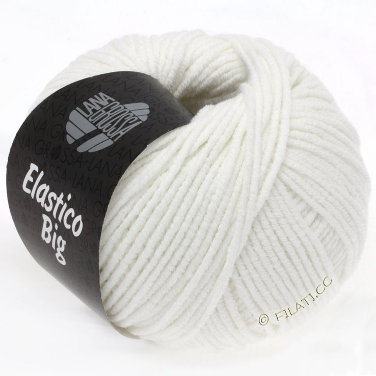 Lana Grossa ELASTICO Big | 01-Weiß