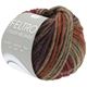Lana Grossa FELTRO Color Melange | 1019-Weinrot/Taupe/Dunkelbraun/Graubraun