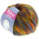 FELTRO Multicolor - von Lana Grossa | 405-Petrol/Blauviolett/Safrangelb/Rotbraun/Burgund