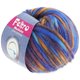FELTRO Multicolor - von Lana Grossa | 407-Lila/Blau/Cognac/Hellblau/Pflaume