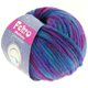 FELTRO Multicolor - von Lana Grossa | 410-Rotviolett/Blauviolett/Türkis/Petrol