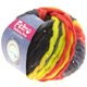 Lana Grossa FELTRO Paillettes print | 754-Zitrusgelb/Pflaumenblau/Himbeer