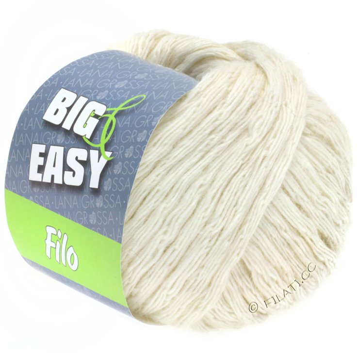 FILO (Big & Easy) - von Lana Grossa | 01-Rohweiß
