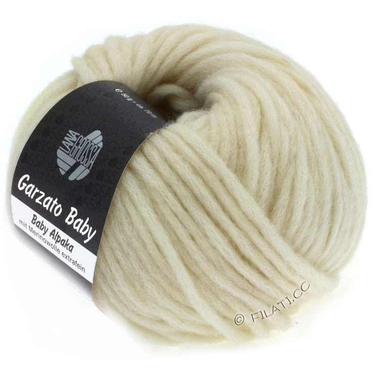 GARZATO Baby - von Lana Grossa | 01-Rohweiß