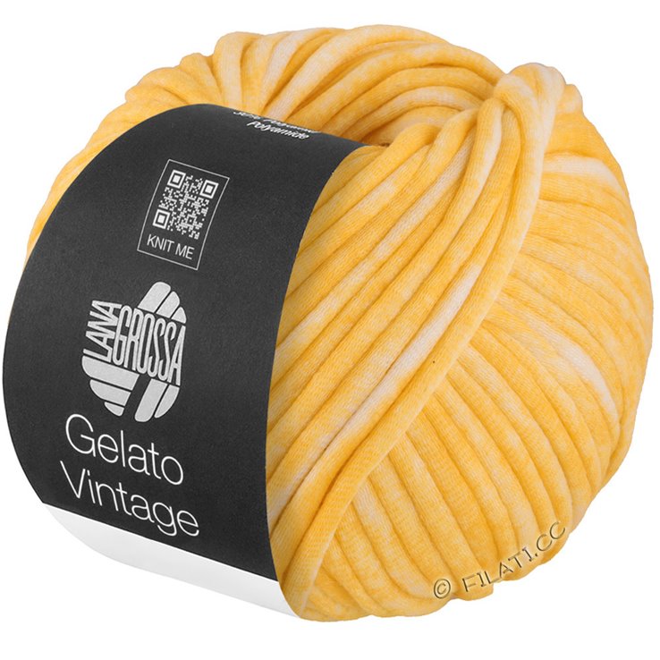 GELATO Vintage - von Lana Grossa | 101-Gelb/Weiß