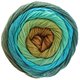 Lana Grossa GOMITOLO ALOHA | 313-Zimtbraun/Khaki/Türkisgrün/Türkisblau/Himmelblau/Petrol