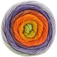 Lana Grossa GOMITOLO ALOHA | 316-Dottergelb/Curry/Orange/Violett/Graulila/Zimt/Gelbgrün