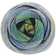 Lana Grossa GOMITOLO TOSCA | 168-Gelbgrün/Graugrün/Grau/Anthrazit/Petrol/Jeans