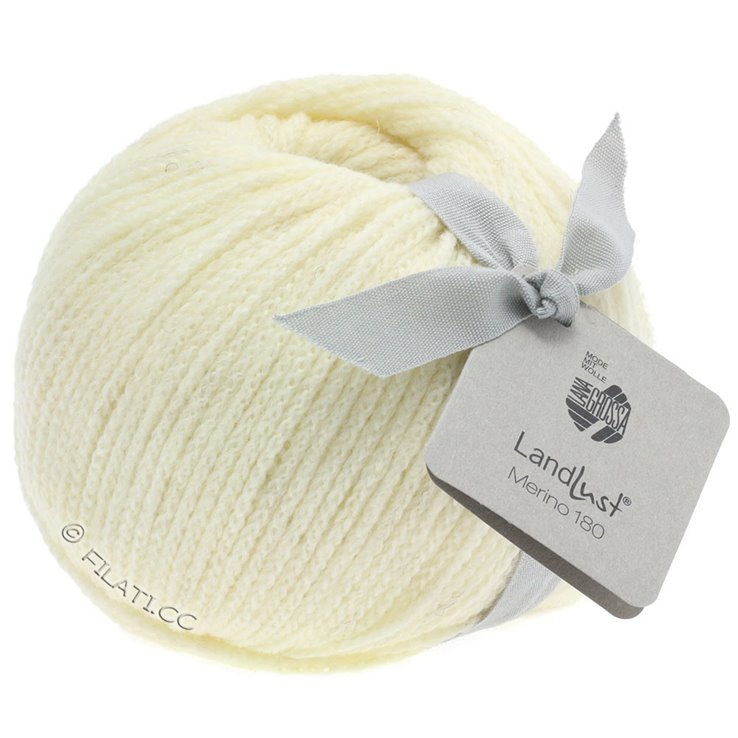 LANDLUST MERINO 180 - von Lana Grossa | 201-Rohweiß