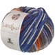Lana Grossa LANDLUST Naturwolle Print | 102-Blau/Orange