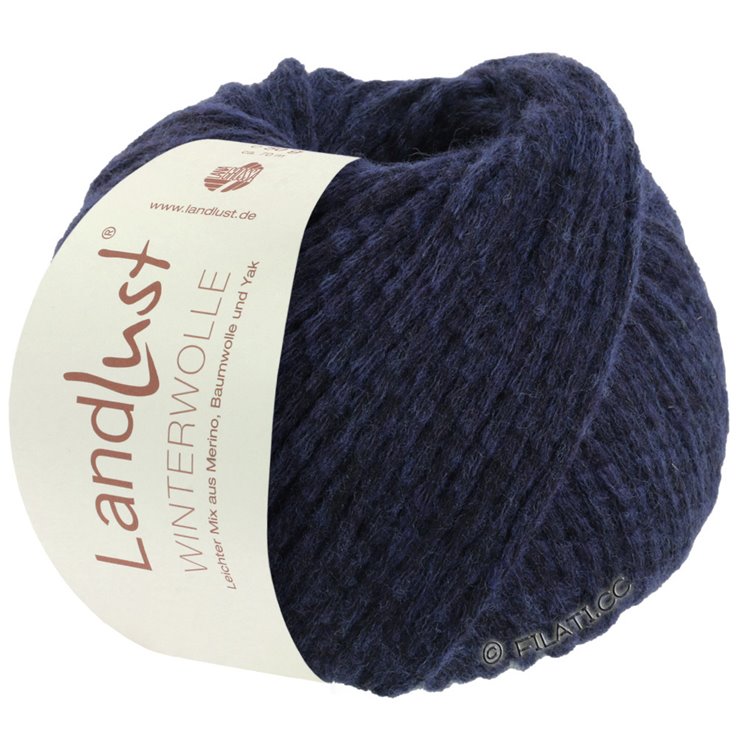 Lana Grossa LANDLUST WINTERWOLLE | 31-Nachtblau meliert