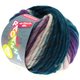 Lana Grossa LEI Mouliné/Color Mix/Spray (Ragazza) | 152-Petrol/Natur/Violett/Dunkelrot