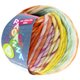 Lana Grossa LEI Mouliné/Color Mix/Spray (Ragazza) | 251-Rohweiß/Orange/Gelb/Petrol/Violett