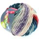 Lana Grossa LEI Mouliné/Color Mix/Spray (Auslauffarben) | 252-Rohweiß/Weinrot/Viola/Petrol/Mint