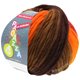 Lana Grossa LEI Dégradé | 506-Orange/Rot/Braun