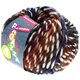 Lana Grossa LEI Norwegia (Ragazza) | 703-Grau/Natur/Rosenholz/Brombeer