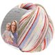 Lana Grossa LENA Print | 103-Weiß/Tomate/Beige/Flieder/Pfirsichrosa