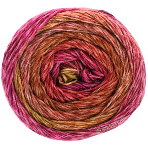 MARE (Linea Pura) - von Lana Grossa | 13-Pink/Fuchsia/Goldgelb/Terracotta/Altrosa