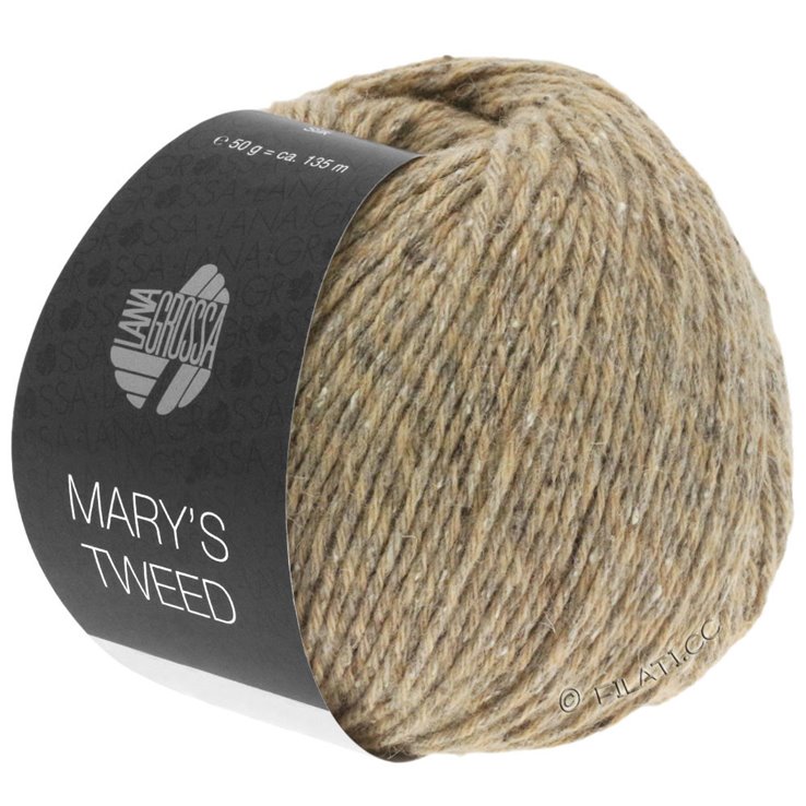 Lana Grossa MARY'S TWEED | 01-Camel meliert