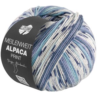 MEILENWEIT 6-FACH 150g Alpaca Print von Lana Grossa