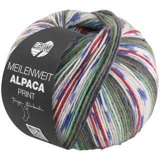 MEILENWEIT 6-FACH 150g Alpaca Print von Lana Grossa