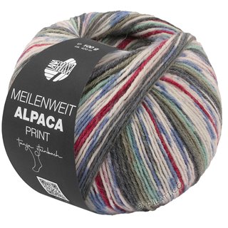 MEILENWEIT 6-FACH 150g Alpaca Print von Lana Grossa
