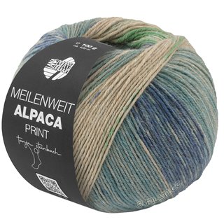 MEILENWEIT 6-FACH 150g Alpaca Print von Lana Grossa