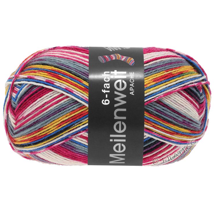 MEILENWEIT 6-FACH 150g Apache - von Lana Grossa | 9490-