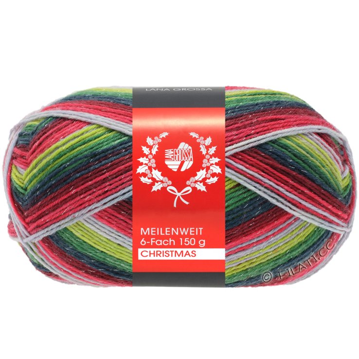 MEILENWEIT 6-FACH 150g Christmas Lurex - von Lana Grossa | 9513-