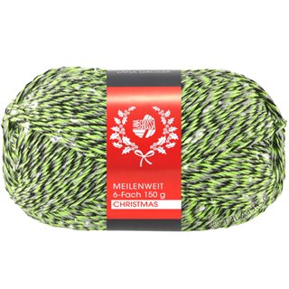 MEILENWEIT 6-FACH 150g Christmas Snow Flake von Lana Grossa
