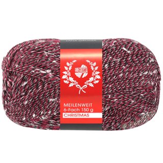 MEILENWEIT 6-FACH 150g Christmas Snow Flake von Lana Grossa