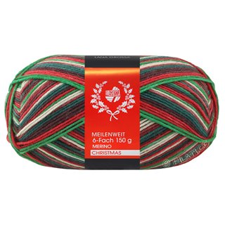 MEILENWEIT 6-FACH 150g Merino Christmas von Lana Grossa