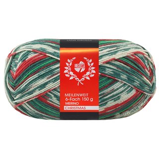 MEILENWEIT 6-FACH 150g Merino Christmas von Lana Grossa
