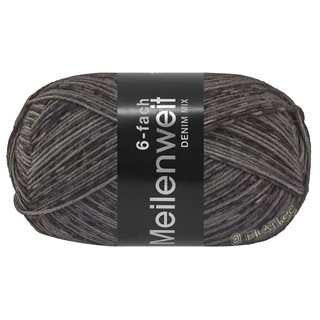 MEILENWEIT 6-FACH 150g DENIM MIX von Lana Grossa