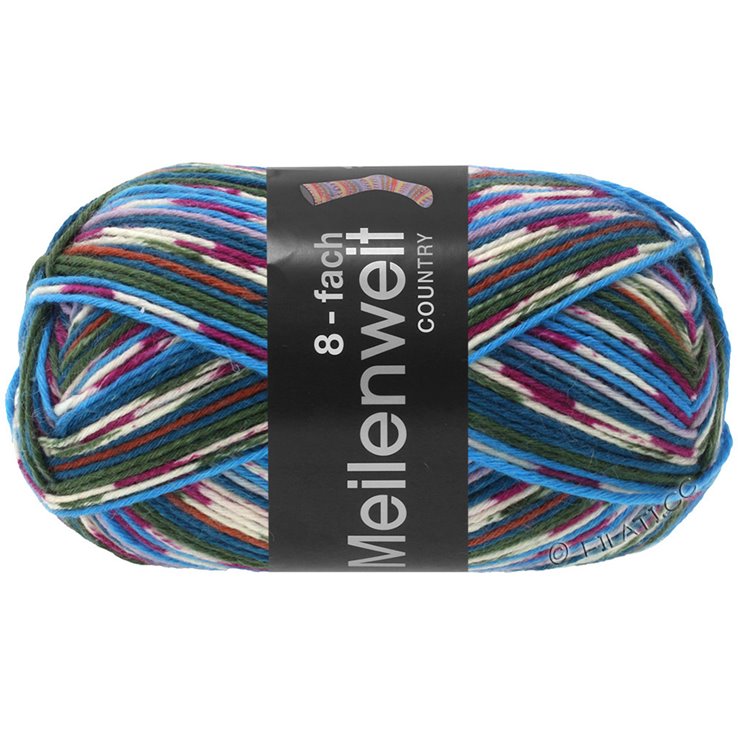 MEILENWEIT 8-FACH 150g Country - von Lana Grossa | 9931-