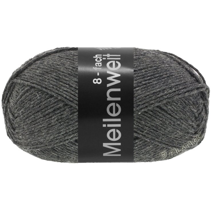 MEILENWEIT 8-FACH 150g - von Lana Grossa | 9557-Anthrazit
