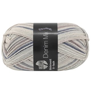 MEILENWEIT 8-FACH 150g Denim Mix von Lana Grossa
