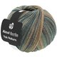 MEILENWEIT 100g Yak Nature (ABOUT BERLIN) - von Lana Grossa | 680-Dunkelgrau/Hellgrau/Graugrün/Graubeige/Taupe/Mint meliert/Mint gestreift