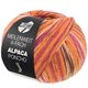 Lana Grossa MEILENWEIT 100g Alpaca Poncho | 2723-Orange/Fuchsia/Creme/Erika/Braun