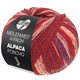 Lana Grossa MEILENWEIT 100g Alpaca Poncho | 2727-Weinrot/Rotviolett/Pflaumenblau/Kiwi/Rosa