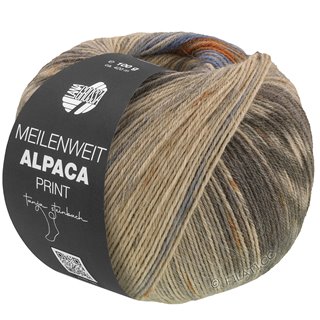 MEILENWEIT 100g Alpaca Print von Lana Grossa