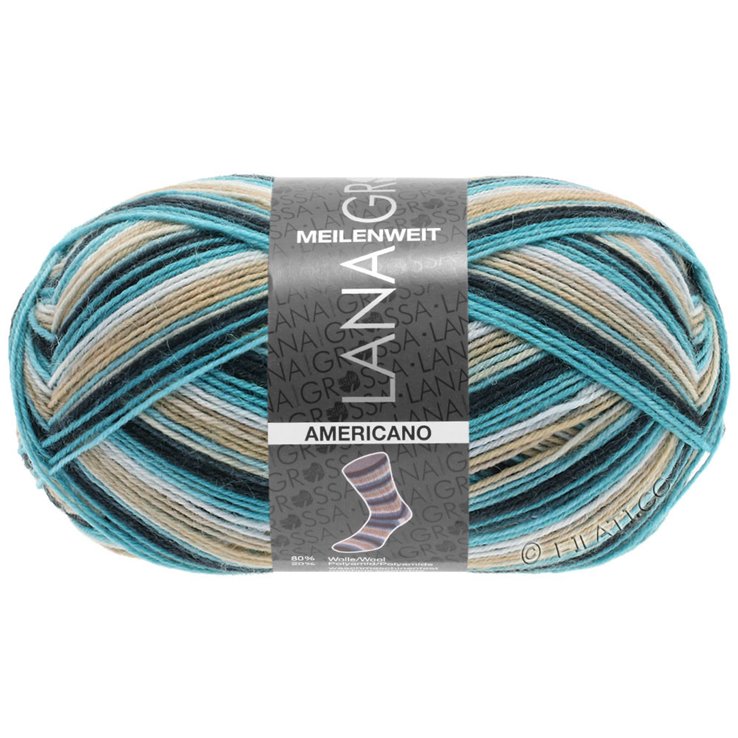 MEILENWEIT 100g Americano - von Lana Grossa | 1801-