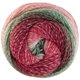 Lana Grossa GOMITOLO (Christmas Edition Lurex) | 118-Graugrün/Weißgrün/Ecru/Rot/Dunkelrot/Brombeer/Weißrot gestreift
