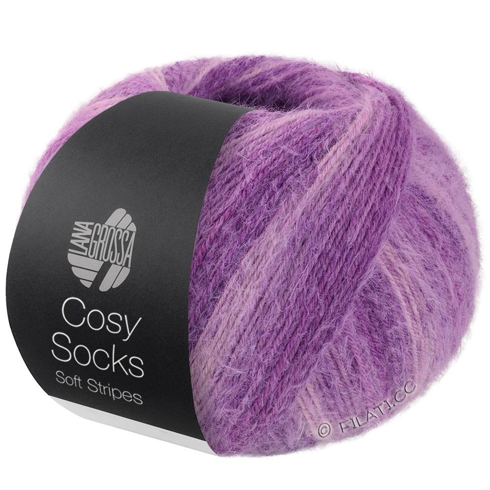 MEILENWEIT 100g Cosy Socks Soft Stripes von Lana Grossa
