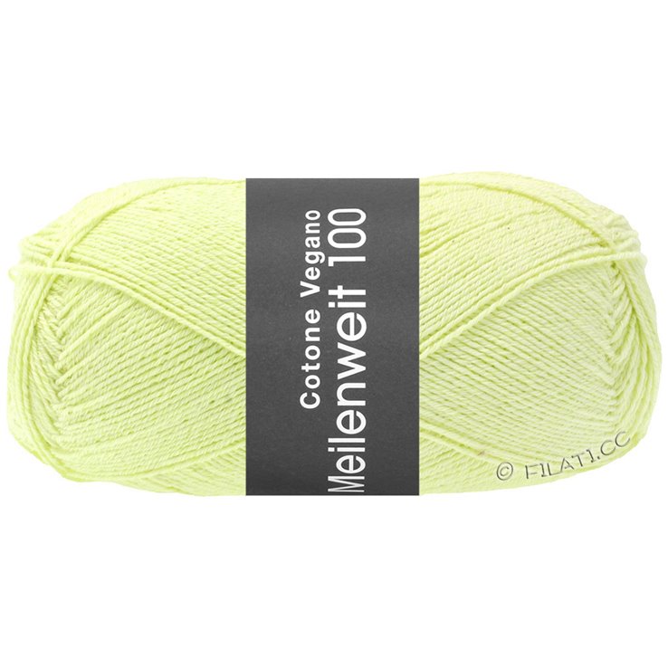 MEILENWEIT 100g Cotone Vegano - von Lana Grossa | 01-Lindgrün
